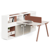 Executive Workstation Cubicle Office Desk Wooden Office Desk Modern Work Bench for Workshop Office