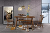 Nordic Style Windsor Chair Modern Restaurant Cafe Simple Design Dining Chair Solid Wood Dining Room Chair