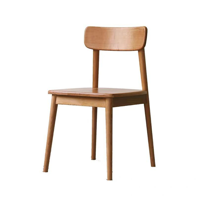 Cheap Price In Stock Nordic Classic Design Solid Wooden Dining Chair Modeng Kitchen Dining Room Restaurant Cafe Chair For Hotel