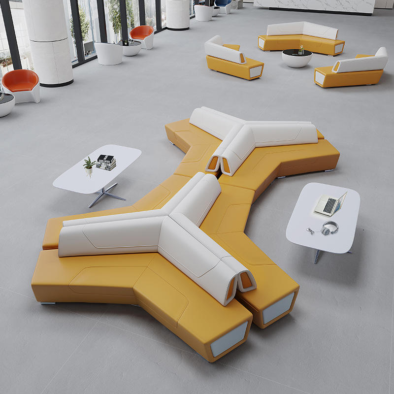 New Design Modern Modular Sectional Meeting Office Sofa Commercial Sofa Furniture For Hall And Hotel Indoor Waiting Room