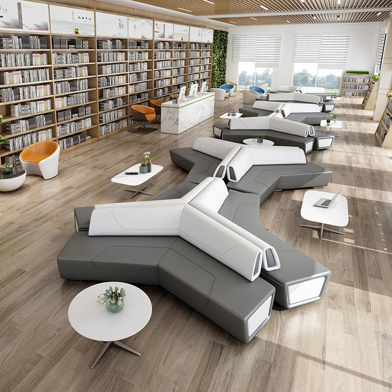 New Design Modern Modular Sectional Meeting Office Sofa Commercial Sofa Furniture For Hall And Hotel Indoor Waiting Room