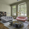 2023 most popular hotel sofa Hotel contemporary Italian sofa set furniture living room modern luxury sectional sofa