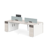 Modern Home Wooden Computer Table Desk Mesa sa pagsusulat Escritorio l Shape Office Desks with bookcase drawer mesas