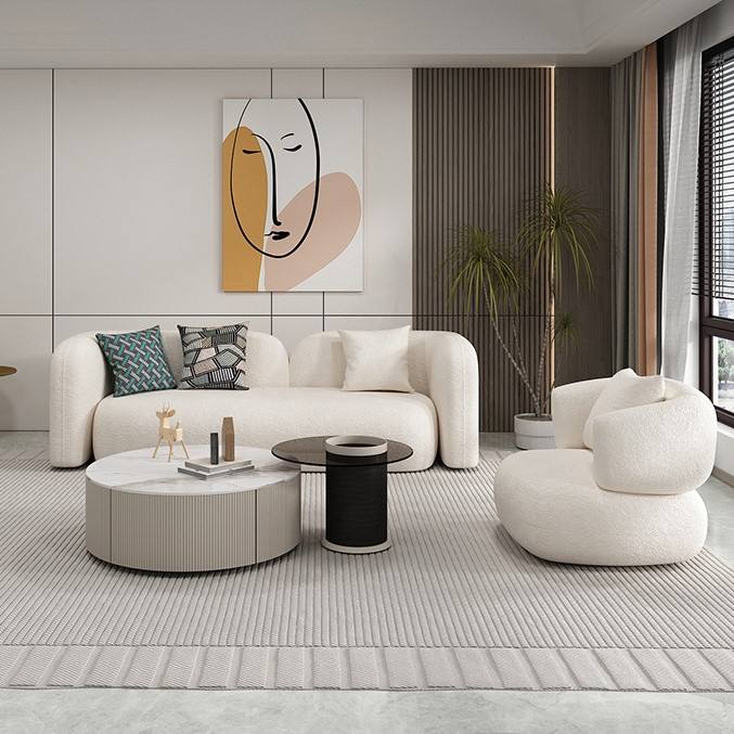 Home Office Sofa Set Modern Design Leather Couch Sofa Reception Area commercial furniture mesas sillas