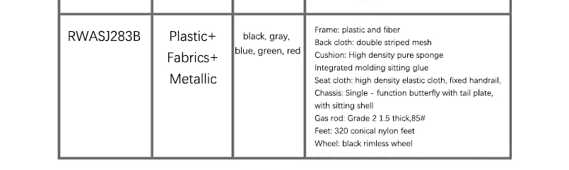 Comfortable executive swivel wheels fabric mesh furniture black rolling ergonomic office chair furniture sillas