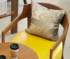 Wood Foot Bar Chair Stool Commercial Furniture sillas Dining Room Chair Modern Simple Light Luxury Bar Chair