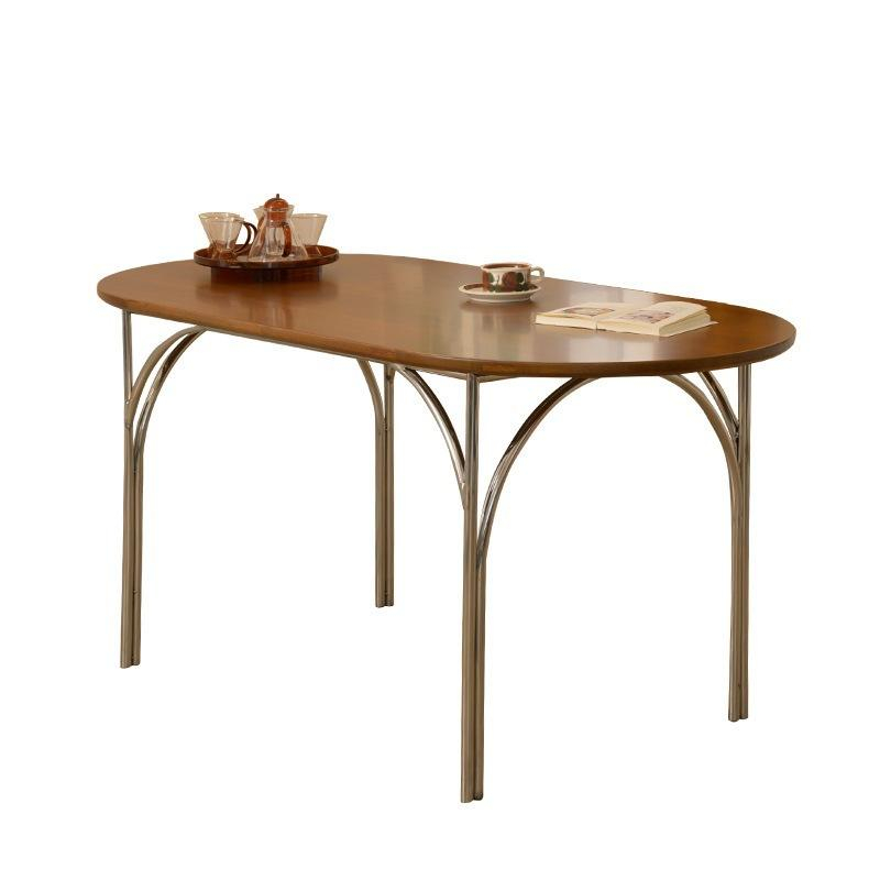 Wire Leg Dining Table Dining Room Furniture Marble Slate Rock Tabletop Dinner Table home office desk commercial furniture mesas