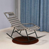 Outdoor Patio Rocking Chair, Rattan Rocker Padded Cushion Recliner Outdoor, Rattan Rocking Chair for Balcony, Front Porch, Garde