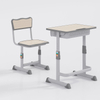 School Furniture Double Seater table seat adjustable student desk and chair customizable sets stackable chair classroom sets