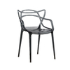 Transparent Clear Acrylic Plastic Stackable Coffee Dining Chairs