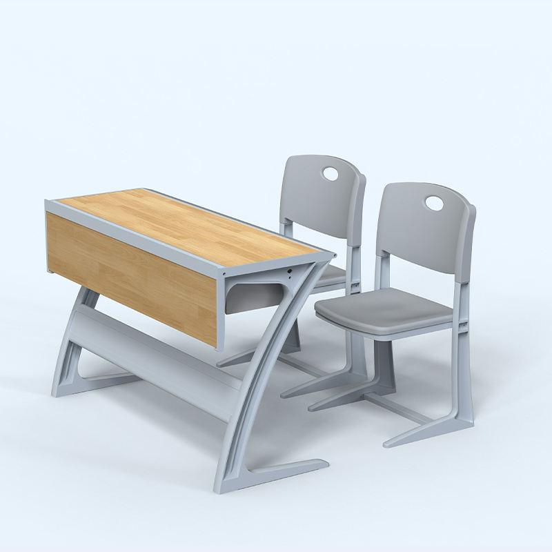 Lifted and rotated school furniture sets table seat adjustable student desk and chair customizable sets