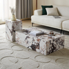 Coffee Table set living room Square Combination Tea Table Italian Light Luxury Multi-module Designer Style Coffee Table