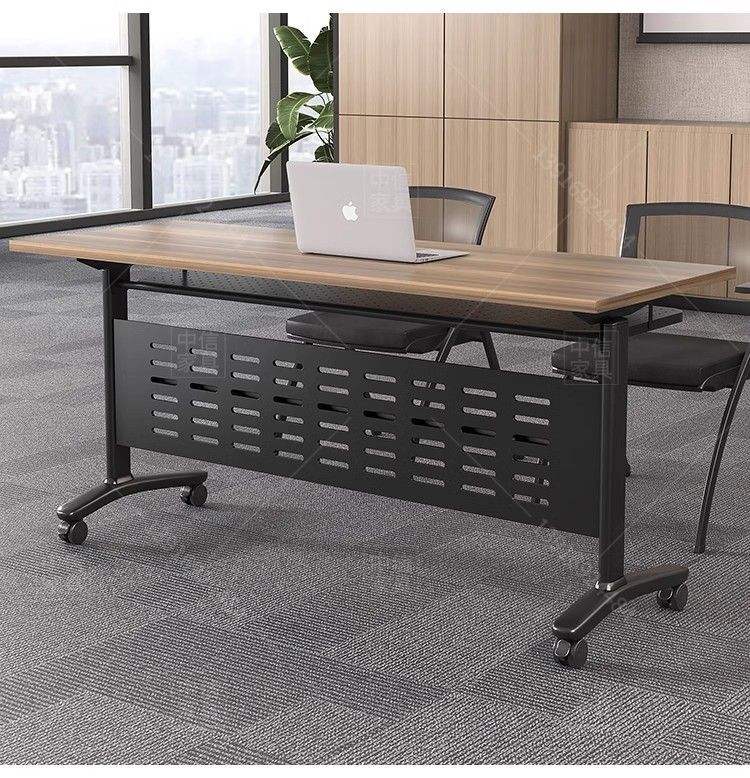 training table classroom student college desk move wheels foldable training office desk home office desk