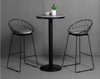 High foot coffee table Marble high foot bar table