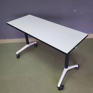training table classroom student college desk move wheels foldable training office desk home office desk commercial furniture
