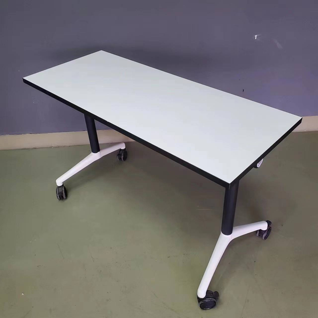 training table classroom student college desk move wheels foldable training office desk home office desk commercial furniture