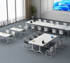 training table classroom student college desk move wheels foldable training office desk home office desk commercial furniture