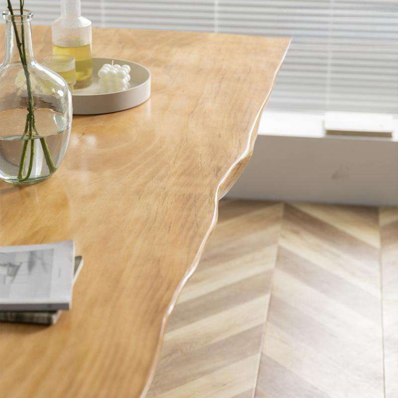 Acrylic Solid Wood Table Modern Simple Home Desk Work Table Furniture Dining Room Table