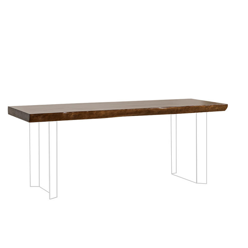Acrylic Solid Wood Table Modern Simple Home Desk Work Table Furniture Dining Room Table