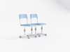 School Furniture Double Seater School desk and chair adjustable height in classroom sets mesas