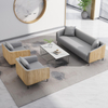 Hot Selling Contemporary Commerical Sofas Morden European Style Office Waiting Room Sectional Sofa Home Furniture Sofa Couch