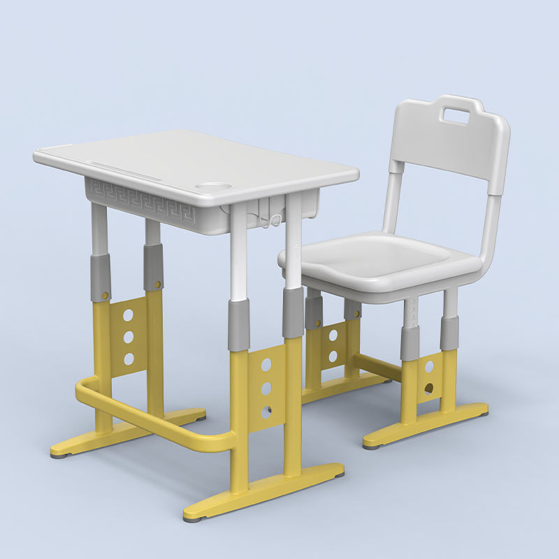 School furniture sets table seat adjustable student desk and chair customizable sets stackable chair classroom sets