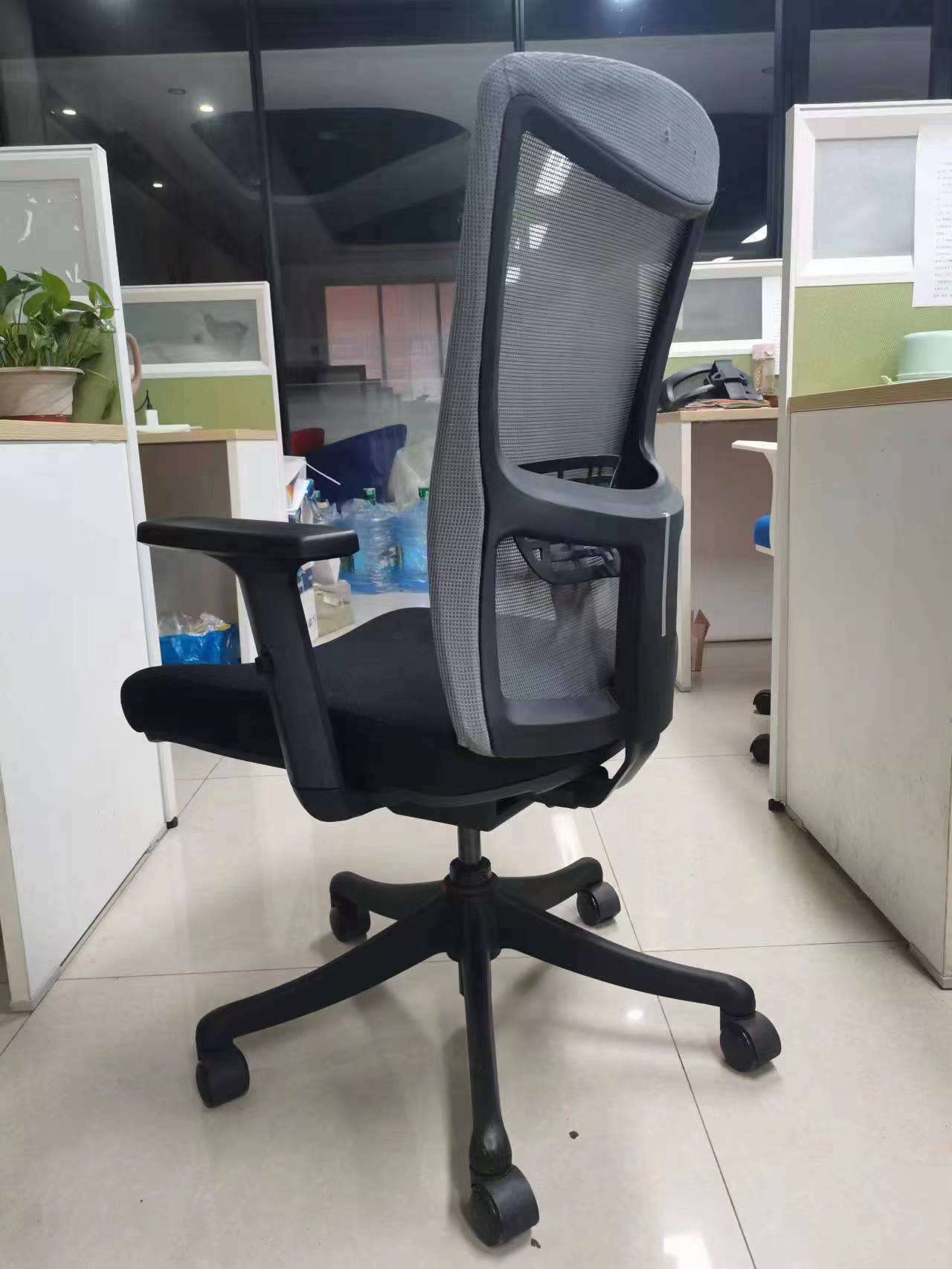 Factory Supplier New Brand Mesh Wooden Executive Ergonomic Lift Swivel Rotating Office Chair mesas commercial furniture