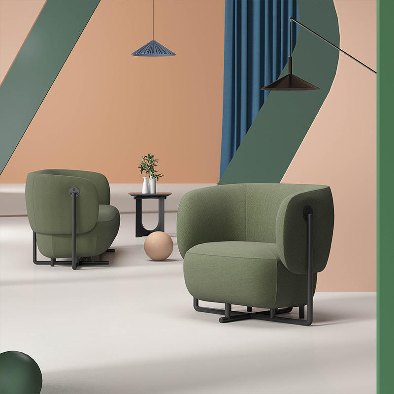 Home Office Sofa Set Modern Design Couch Sofa Reception Area commercial furniture mesas sillas