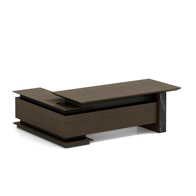 Office Computer Table Home Desk L Shape Executive Manage Table desk home office desk mesas WITH CABINET