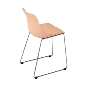 High Quality Good Modern Price Metal Pp Office Waiting Chairs For Conference Library Room stackable chair sillas