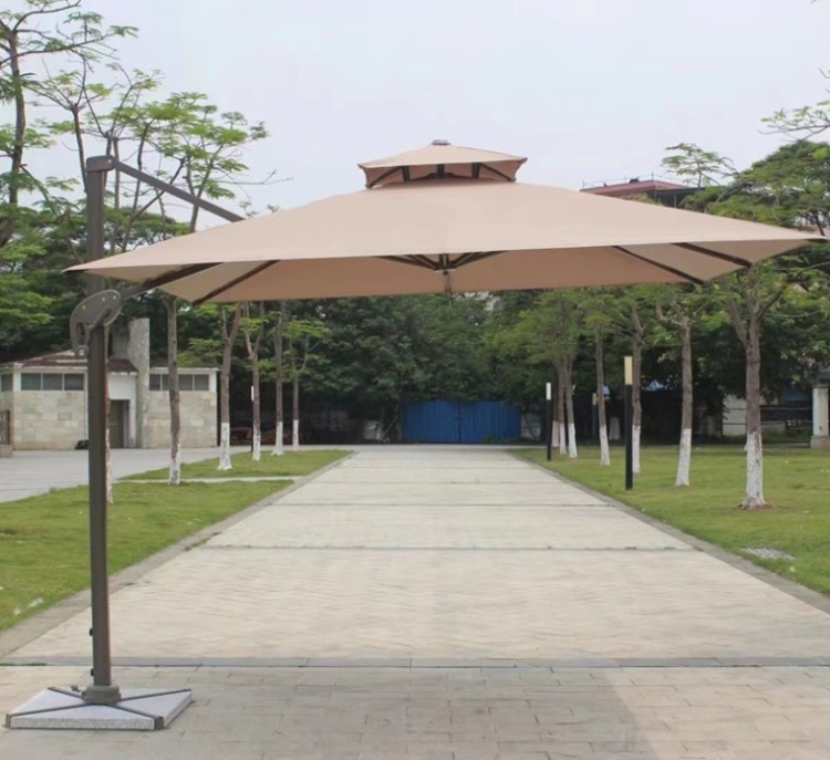 Outdoor Square Umbrella Top Deluxe Patio Umbrella