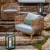Courtyard Sofa Set Rattan Outdoor Lounge Chair Waterproof Fabric Cover For Sofa Commercial Sofa Furniture