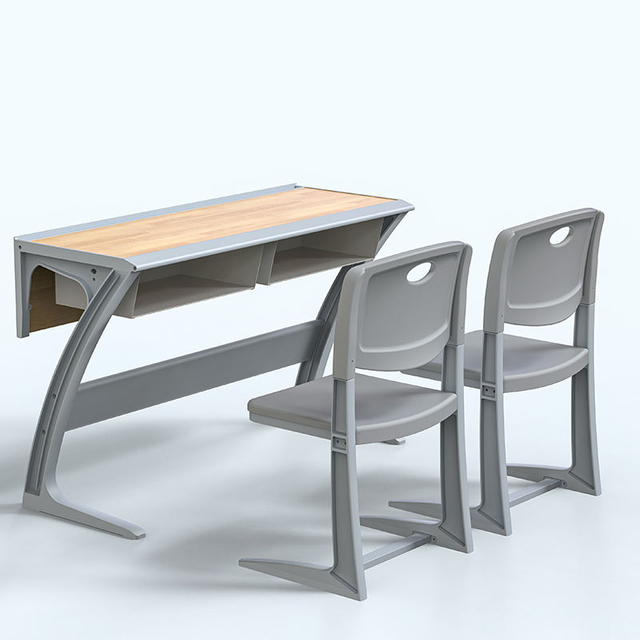 Lifted and rotated school furniture sets table seat adjustable student desk and chair customizable sets