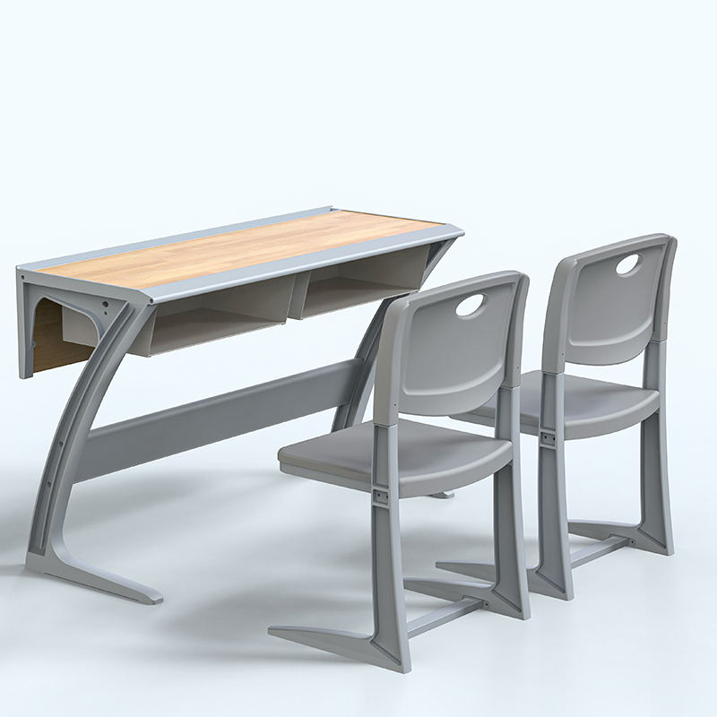 Lifted and rotated school furniture sets table seat adjustable student desk and chair customizable sets