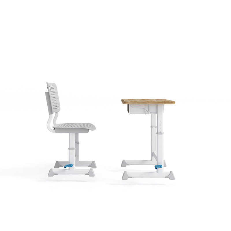 Lifted and rotated school furniture sets table seat adjustable student desk and chair customizable sets