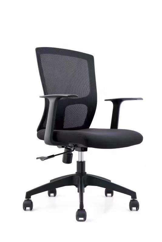 Comfortable executive swivel wheels fabric mesh furniture black rolling ergonomic office chair furniture sillas