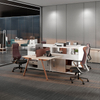 Executive Workstation Cubicle Office Desk Wooden Office Desk Modern Work Bench for Workshop Office