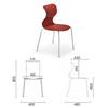Factory Directly China Cheap Clinic Reception Waiting Room Furniture stackable chair sillas