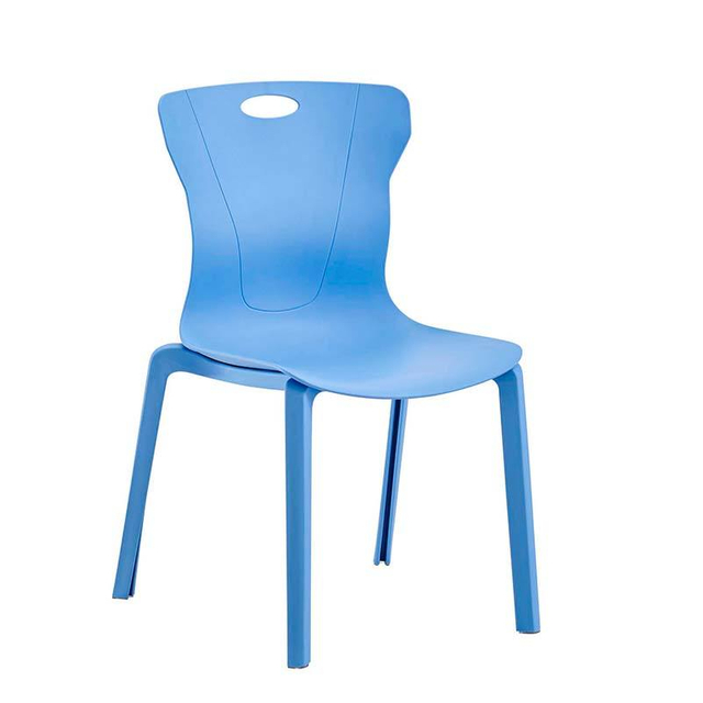 New design wholesale simple dining room living room furniture chair stackable chair