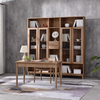 Full Solid Wood Desk Nordic Simple Combination Computer Desk Rubber Wood Timber Desk Study Furniture Manufacturers Wholesale