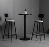 High foot coffee table Marble high foot bar table
