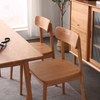 Cheap Price In Stock Nordic Classic Design Solid Wooden Dining Chair Modeng Kitchen Dining Room Restaurant Cafe Chair For Hotel