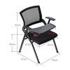 Cheap PP Training Chair Stackable Chair with Table