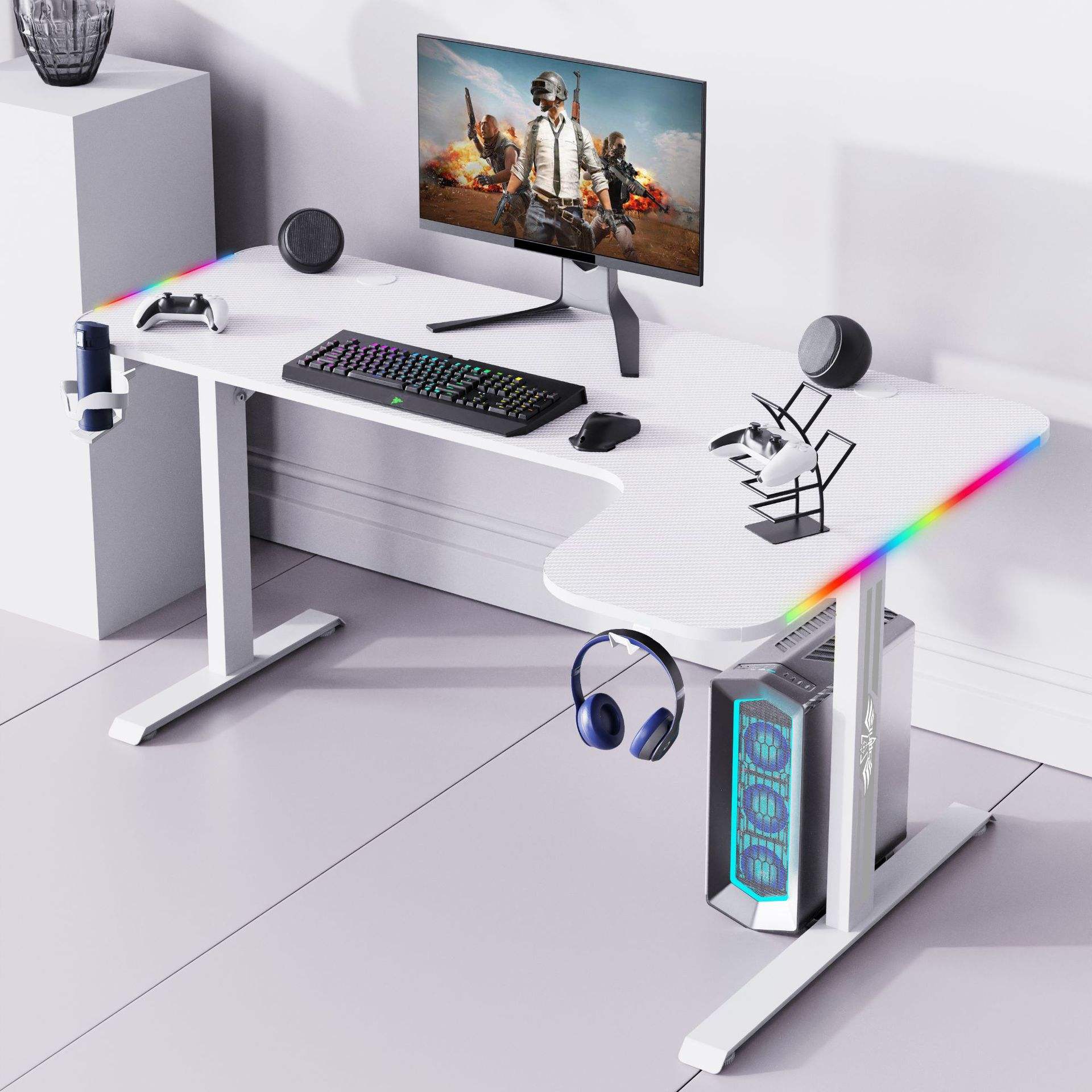 Style Staff Computer Table Gaming Desk Laptop Office Desk commercial furniture home office desk