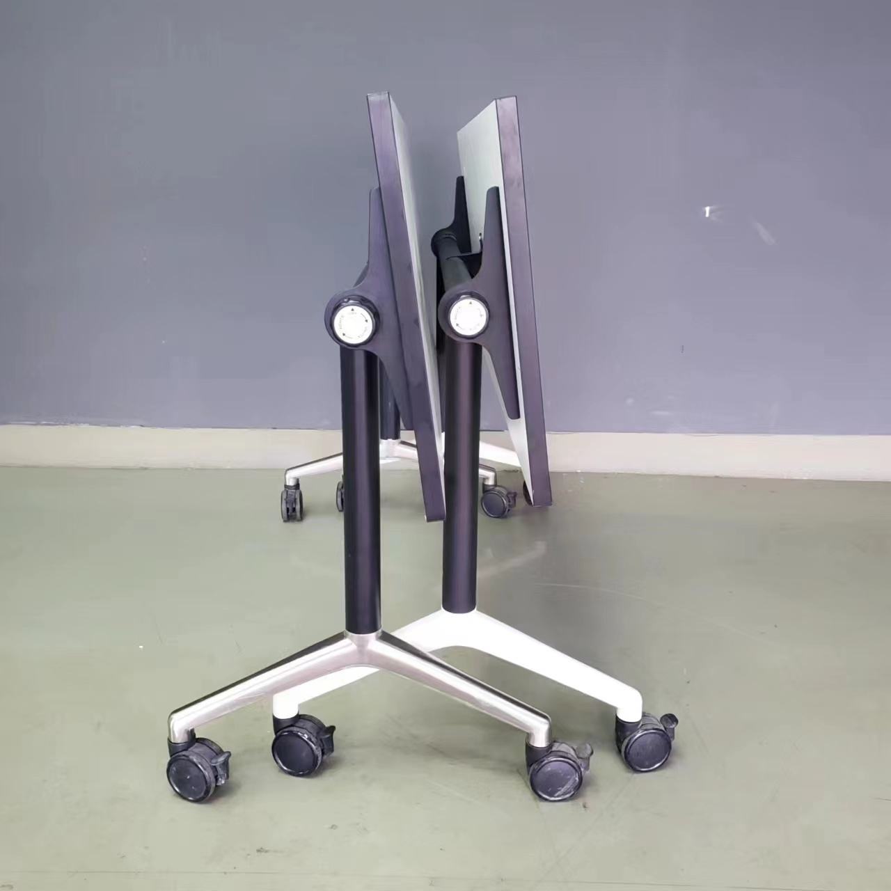 training table classroom student college desk move wheels foldable training office desk home office desk commercial furniture