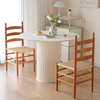 Iconic Nordic Scandinavian Style Solid Ash Wood Wishbone Dining Chair with Paper Cord Seat