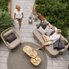 Home Office Sofa Set Modern Design Rattan Couch Sofa Reception Area Hotel Commercial Furniture Mesas Sillas Outdoor Waterproof