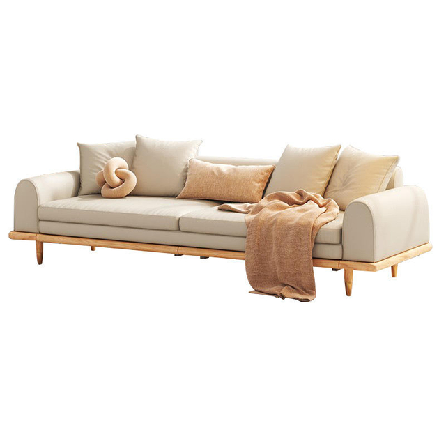 New Arrival Sofa Furniture Living Room Modern Wood Frame Material Simply Style Retractable Sofa Bed