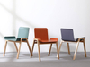 Wholesale Cheap Colorful Restaurant Chairs wooden Chair Event sillas Stackable Chairs