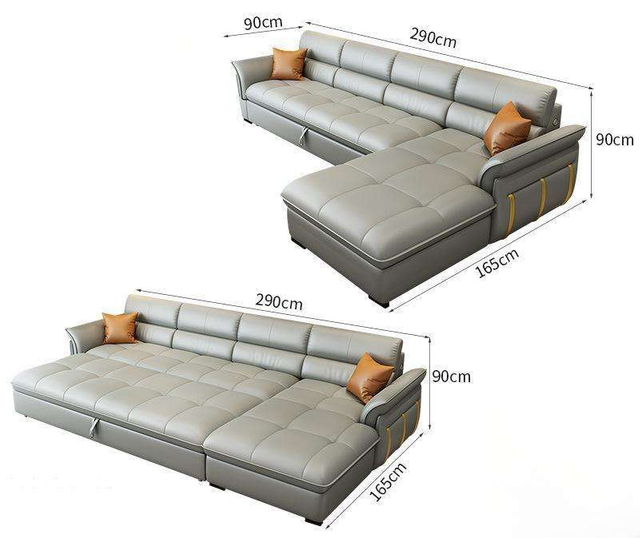 New Arrival Modern Living Room Sofa Furniture Foldable Sofa Bed With Storage Function